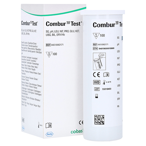 COMBUR 10 Test Teststreifen 100 Stck