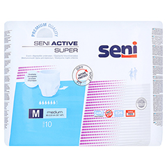 SENI Active Inkontinenzpants super M 8x10 Stck - Vorderseite