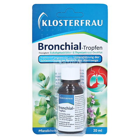 Klosterfrau Bronchial-Tropfen 20 Milliliter