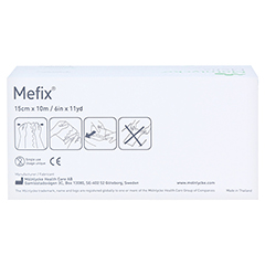 MEFIX Fixiervlies 15 cmx10 m 1 Stück - Rückseite