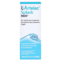 Artelac Splash MDO Augentropfen 2x15 Milliliter - Vorderseite