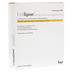 UNILIPON 600 Infusionslösungskonzentrat 1x10 Stück N2