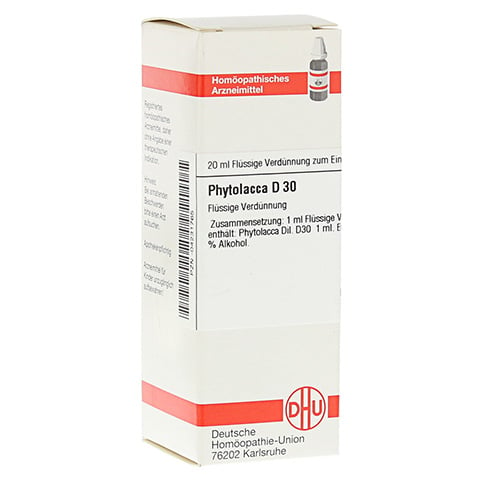 PHYTOLACCA D 30 Dilution 20 Milliliter N1