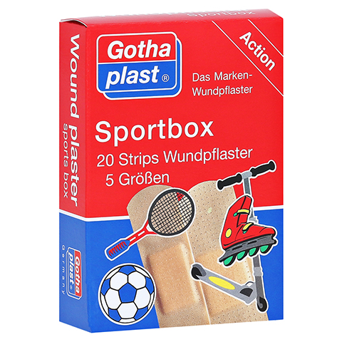 GOTHAPLAST Sportbox Strips 5 Größen 20 Stück