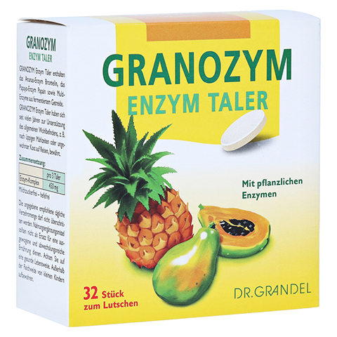 GRANOZYM Enzym Taler Grandel 32 Stück