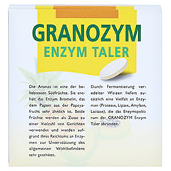GRANOZYM Enzym Taler Grandel 32 Stück - Rückseite