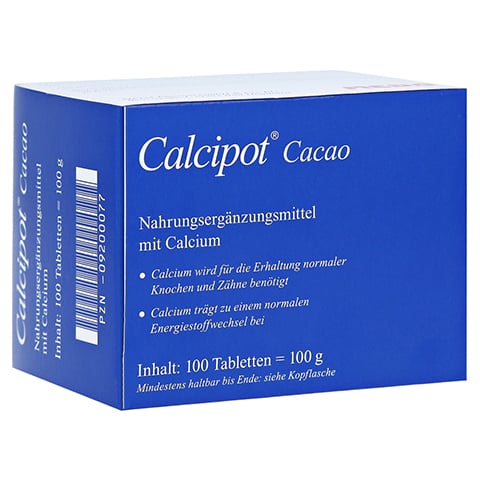 CALCIPOT Cacao Kautabletten 100 Stck