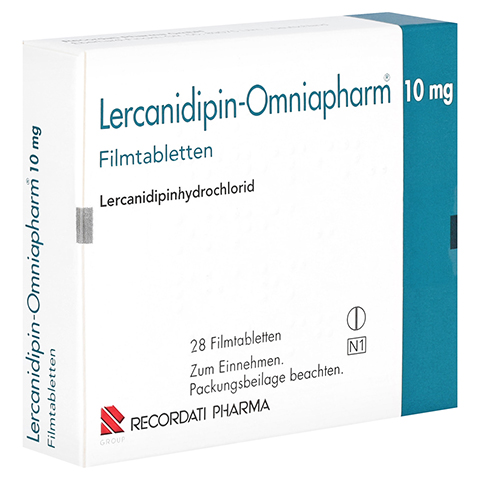 Lercanidipin-Omniapharm 10mg 28 Stck N1