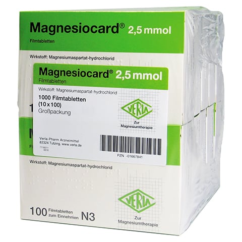Magnesiocard 2,5mmol 10x100 Stck
