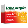 Neo-Angin Benzydamin gegen akute Halsschmerzen Zitronengeschmack 3mg 40 Stück N2