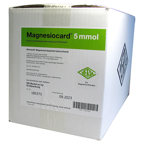 Magnesiocard 5mmol 10x50 Stck