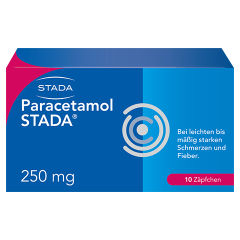 Paracetamol STADA 250mg 10 Stück N1
