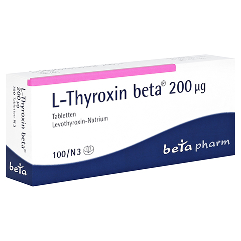 L-Thyroxin beta 200µg 100 Stück N3