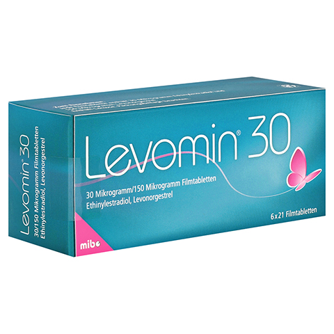 Levomin 30 30 Mikrogramm/150 Mikrogramm 6x21 Stck N3