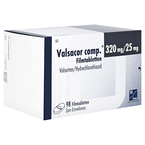 Valsacor comp. 320mg/25mg 98 Stck N3