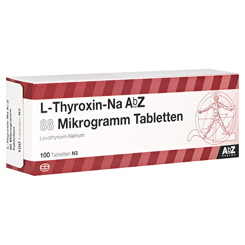 L-Thyroxin-Na AbZ 88 Mikrogramm 100 Stck N3