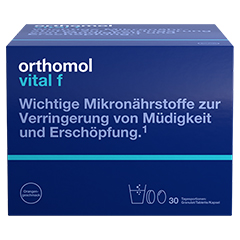 Orthomol Vital f Granulat/Tablette/Kapsel Orange