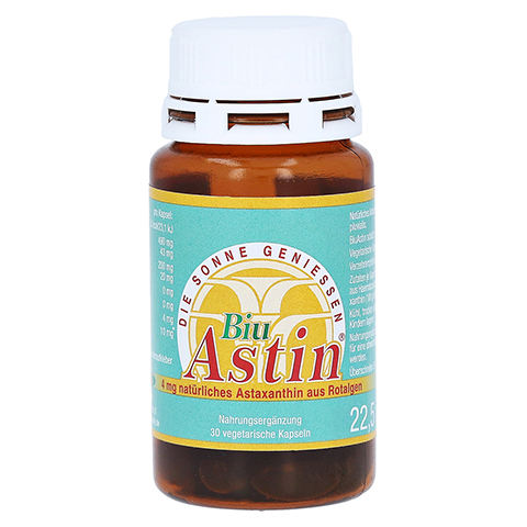 BIOASTIN Astaxanthin 4 mg Kapseln 30 Stck
