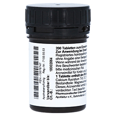 SCHSSLER NR.1 Calcium fluoratum D 12 Tabletten 200 Stck - Linke Seite