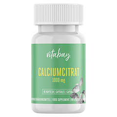 CALCIUMCITRAT 1000 mg Kalzium hochdosiert Kapseln