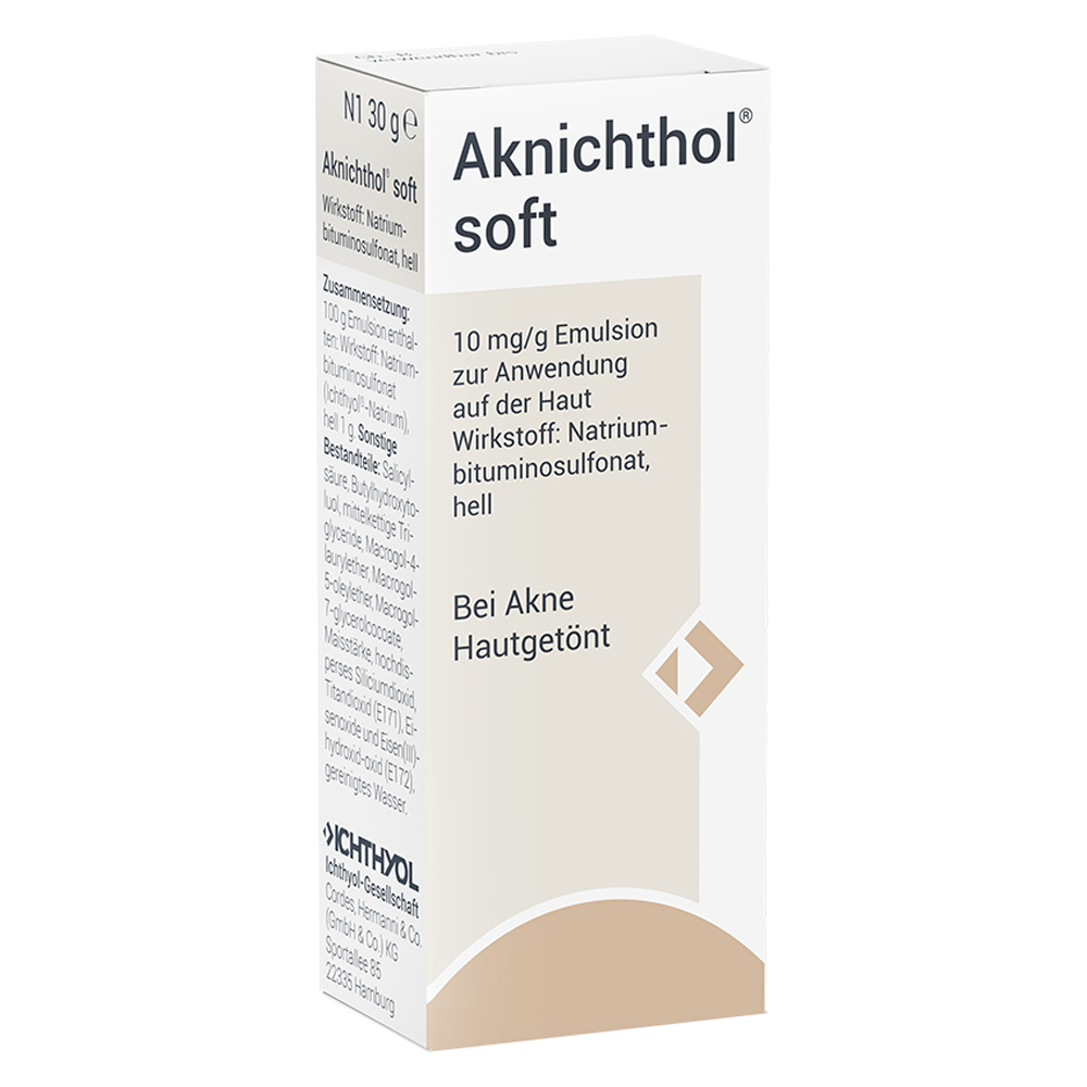Aknichthol soft Emulsion 30 Gramm