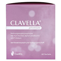 CLAVELLA premium Beutel 60x2.1 Gramm - Rechte Seite