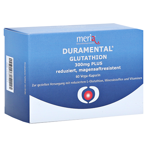 DURAMENTAL Glutathion 300 mg PLUS magensaftr.Kaps. 60 Stück
