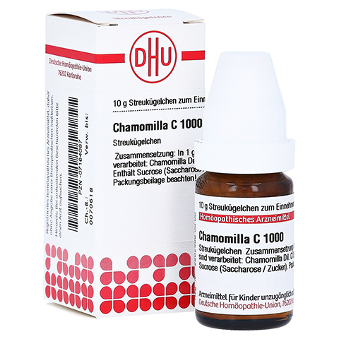 CHAMOMILLA C 1000 Globuli 10 Gramm N1
