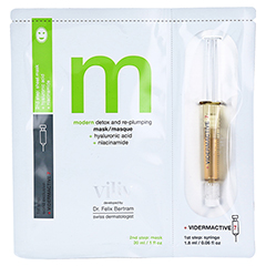 viliv m - modern detox and re-plumping mask 30 + 18 Milliliter