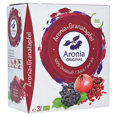 BIO Aronia + Granatapfel 100% Direktsaft 3 Liter