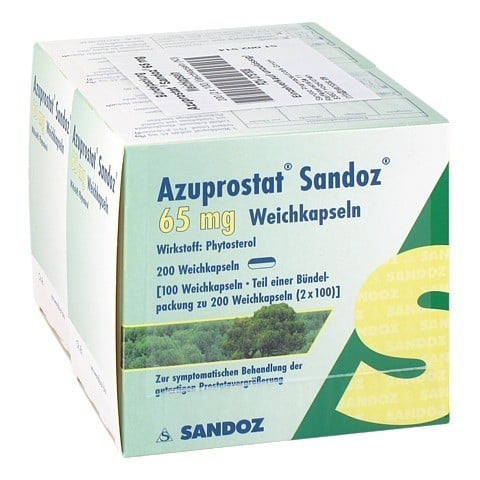 AZUPROSTAT Sandoz 65 mg Kapseln 200 Stück N3