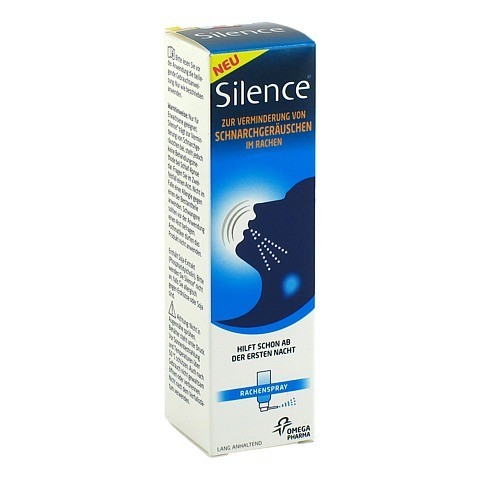 SILENCE Rachenspray 50 Milliliter