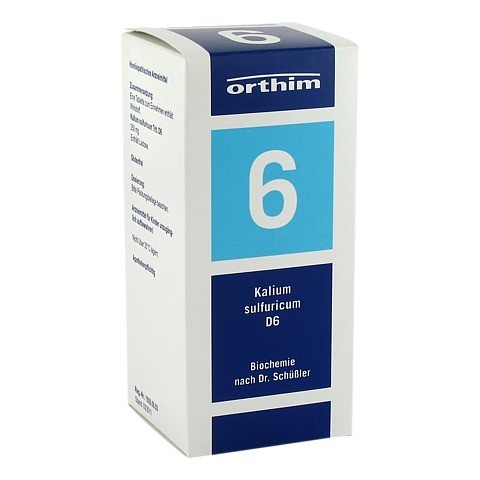 BIOCHEMIE Orthim 6 Kalium sulfuricum D 6 Tabletten 800 Stck