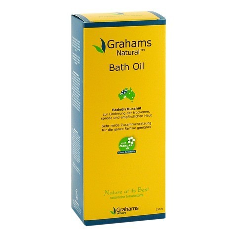 GRAHAMS Natural Bath Oil 250 Milliliter