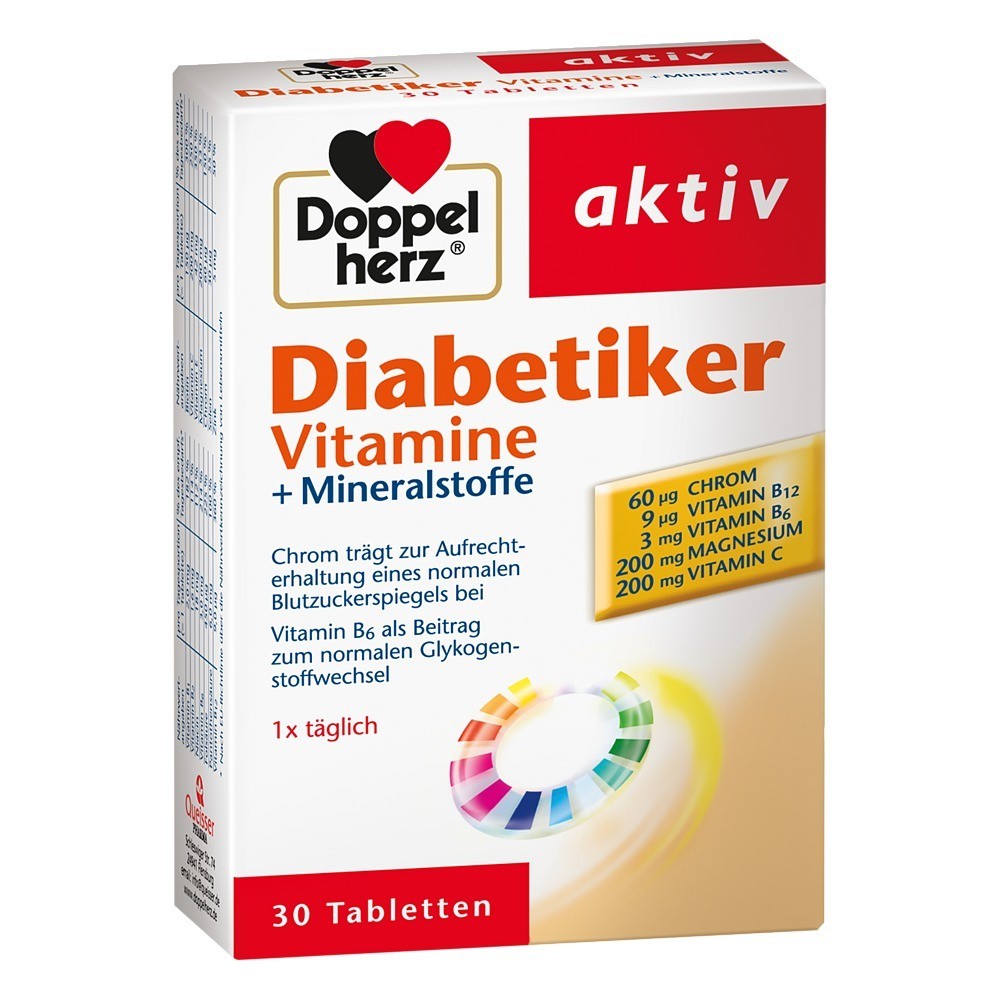Diabetiker pentru diabetici, 30 comprimate, Doppelherz : Farmacia Tei online