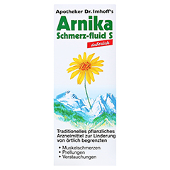 Apotheker Dr.Imhoffs Arnika Schmerz-fluid S 200 Milliliter - Vorderseite