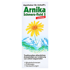 Apotheker Dr.Imhoffs Arnika Schmerz-fluid S 500 Milliliter - Vorderseite