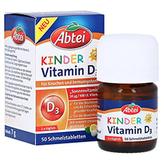 ABTEI Kinder Vitamin D3 Schmelztabletten 50 Stck