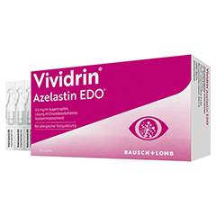 Vividrin Azelastin EDO 0,5mg/ml Augentropfen 20x0.6 Milliliter N2