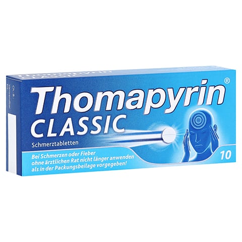 Thomapyrin CLASSIC Schmerztabletten 10 Stück N1