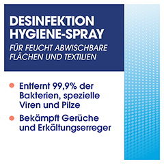 Sagrotan Hygiene-Spray 500 Milliliter - Info 1
