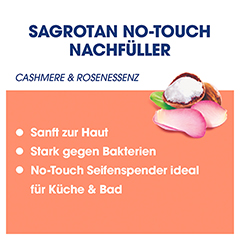 Sagrotan No-touch Nachfüller Cashmere & 250 Milliliter - Info 1