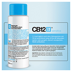 CB12 sensitive Mund Spüllösung 500 Milliliter - Info 1