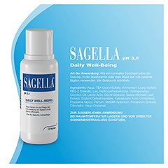 Sagella pH 3,5 Waschemulsion 100 Milliliter - Info 1