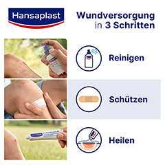 HANSAPLAST Sensitive Wundverband steril 6x7 cm 5 Stück - Info 1