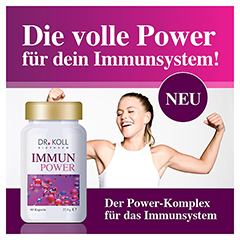 IMMUN POWER Dr.Koll Vitamin C+Vitamin D+Zink Kaps. 60 Stck - Info 1