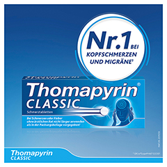 Thomapyrin CLASSIC Schmerztabletten 10 Stück N1 - Info 1