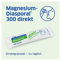 Magnesium Diasporal 300 direkt Granulat 20 Stck - Info 1