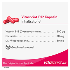 Vitasprint B12 20 Stück - Info 1