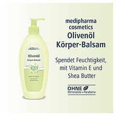 Olivenl Krper-Balsam im Spender 500 Milliliter - Info 1